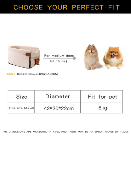 Dogs- Small Dogs Basket for Car