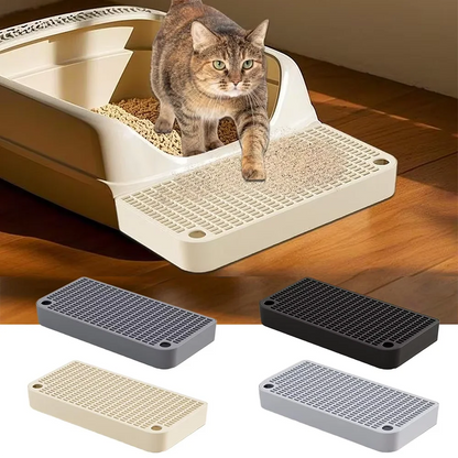 Litter Box Step Cat Litter Ramp with Filter Function Waterproof Home Kitten Toilet Ramp Pedal Universal Litter Box Accessories